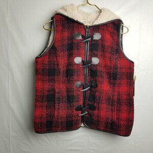 Ruff Hewn buffalo plaid vest